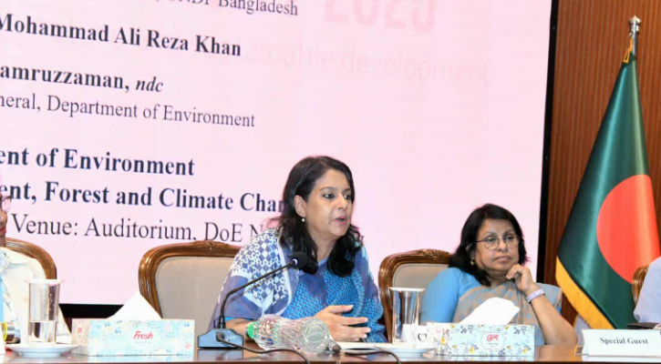 টেকসই উন্নয়নের জন্য প্রকৃতির সঙ্গে সত্যিকারের সম্প্রীতি জরুরি: পরিবেশ উপদেষ্টা